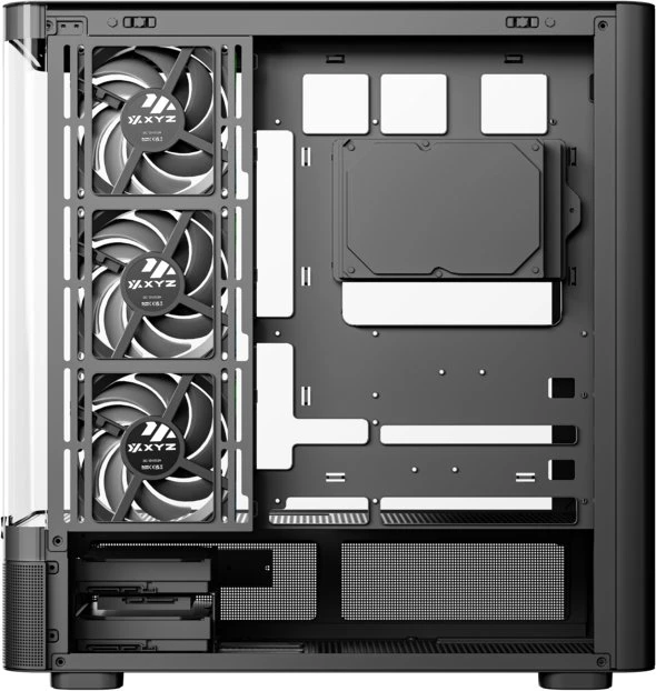 Nezatříděno Obudowa XYZ PC GEAR Quantum ARGB juoda (X-CS-QUANTUM-B)