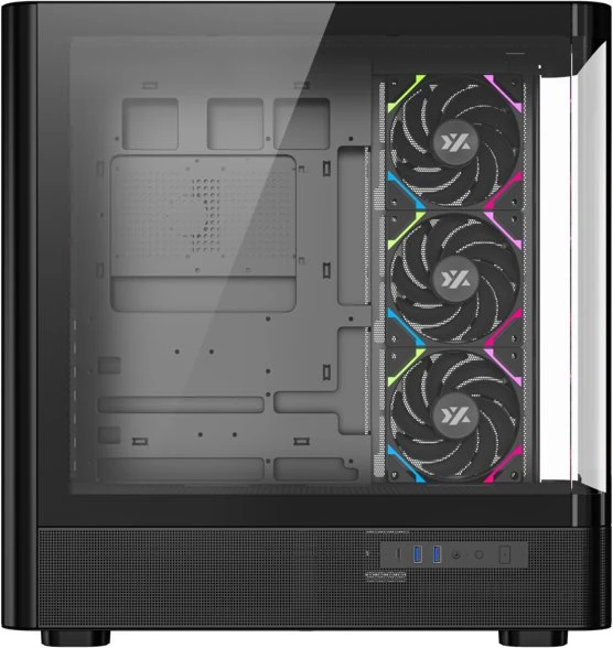 Nezatříděno Obudowa XYZ PC GEAR Quantum ARGB juoda (X-CS-QUANTUM-B)