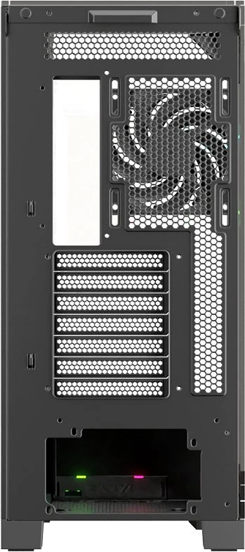 Usorteret Korpusas XYZ PC GEAR Trifecta ARGB juoda (X-CS-TRIFECTA-B)