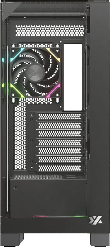 Usorteret Korpusas XYZ PC GEAR Trifecta ARGB juoda (X-CS-TRIFECTA-B)