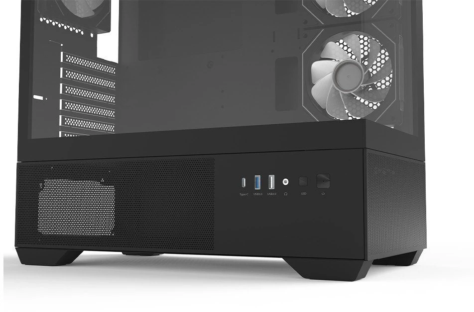 Zalman Obudowa chronix v2 mid tower argb fan x3 juoda