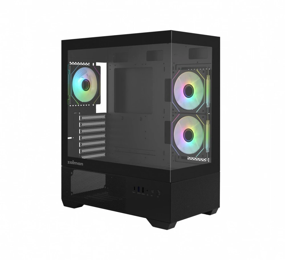 Zalman Obudowa chronix v2 mid tower argb fan x3 juoda