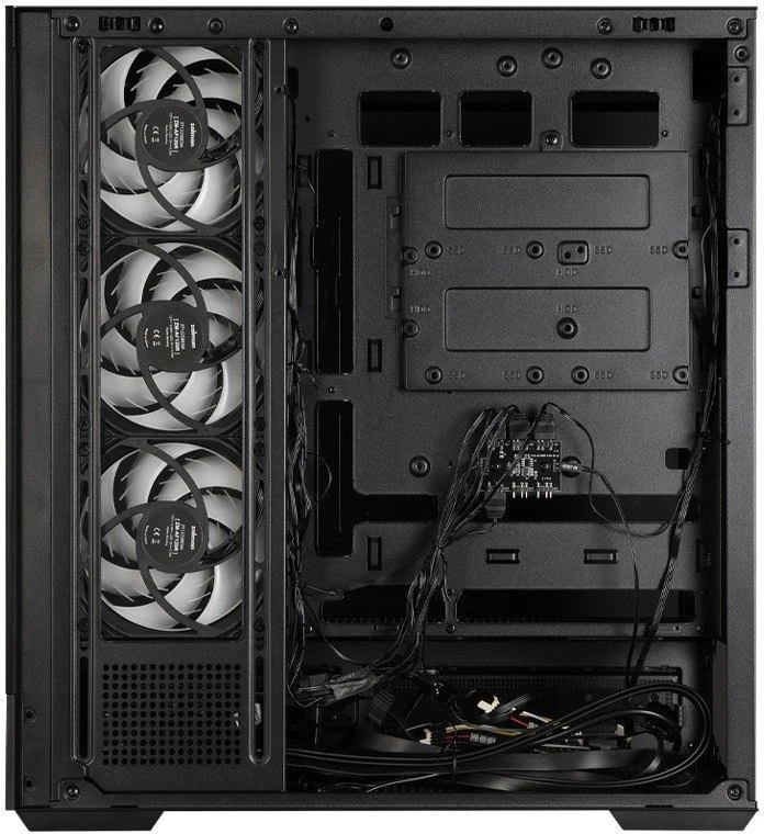 Zalman P40 namu atx midi tower argb korpusas juodas