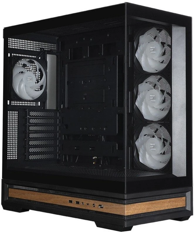 Zalman P40 namu atx midi tower argb korpusas juodas