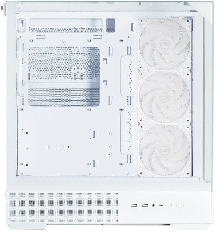 Zalman „Obudowa p40 prism plus“ vidutinio dydžio bokštas, baltas