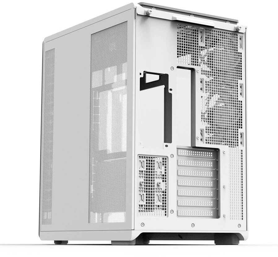 Zalman P60 ATX vidurinis kompiuterio korpusas, baltas