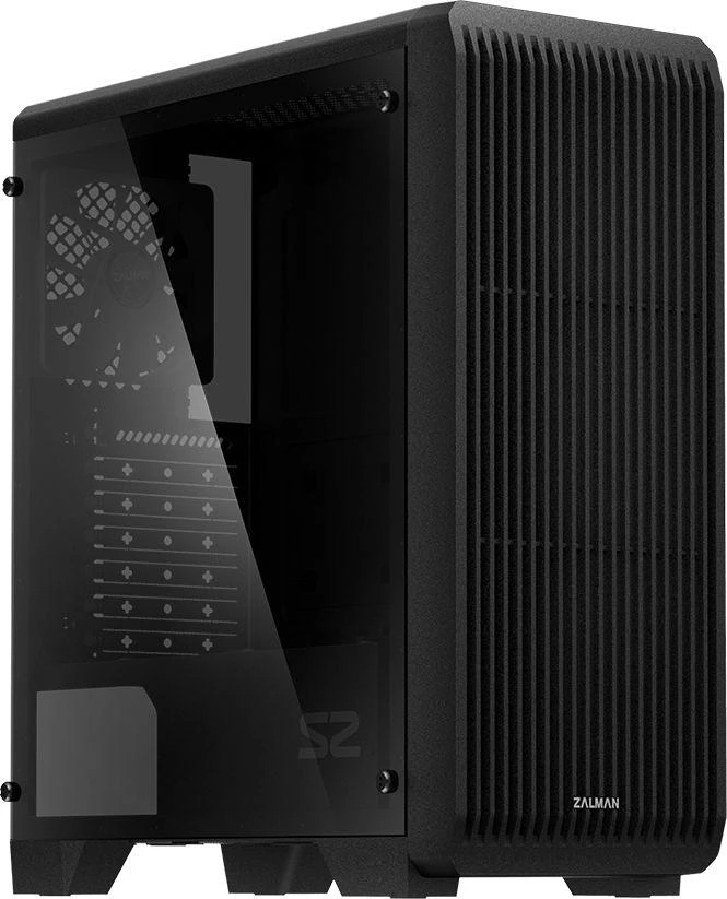 Kompiuterio korpusas Zalman S2 TG ATX Mid Tower PC Case TG fan x3