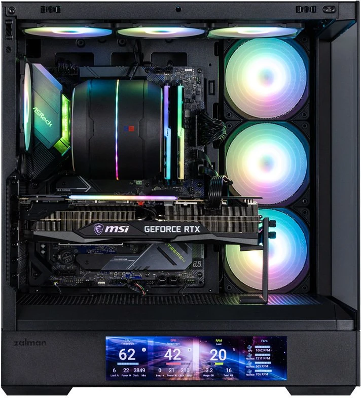 Obudowa Zalman P40 DS Juodas