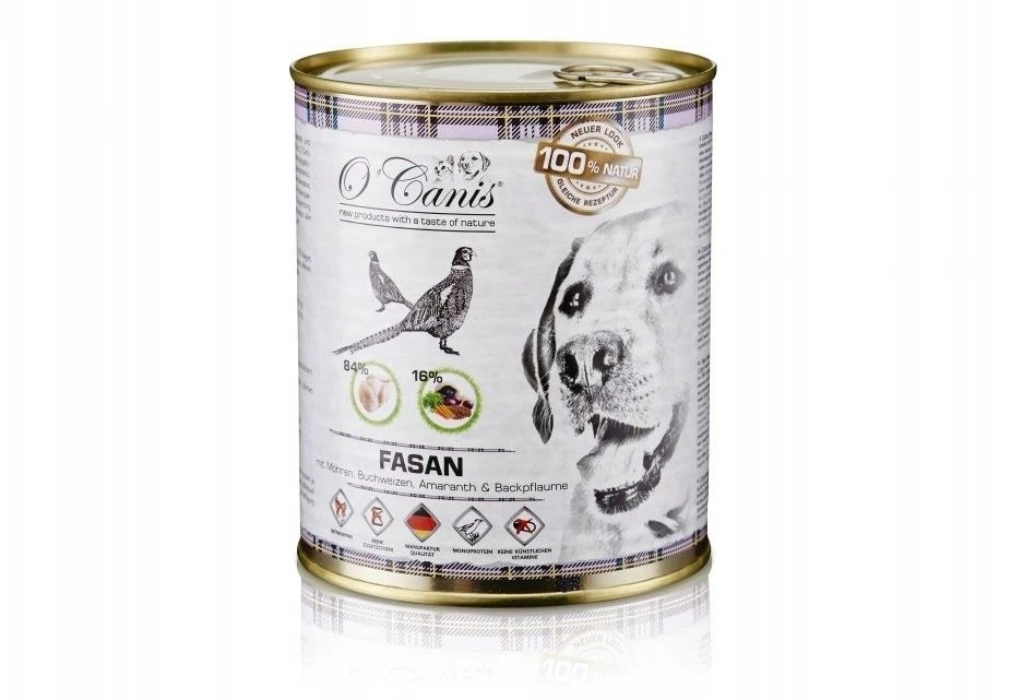 Šunų maistas - O'Canis Paukštiena su Morkomis Monoproteinas 800g