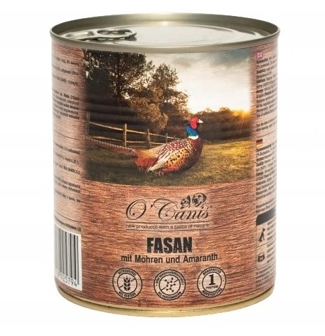 Šunų maistas - O'Canis Paukštiena su Morkomis Monoproteinas 800g