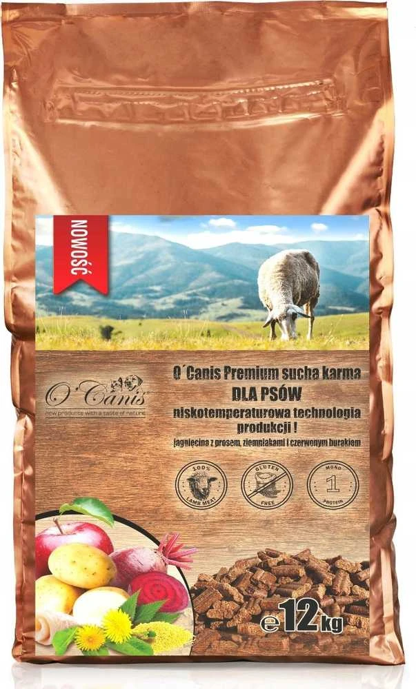 Šunų Maistas - O'CANIS Aviena, Miežiai, Bulvės, Raudonieji Burokėliai 1.5kg