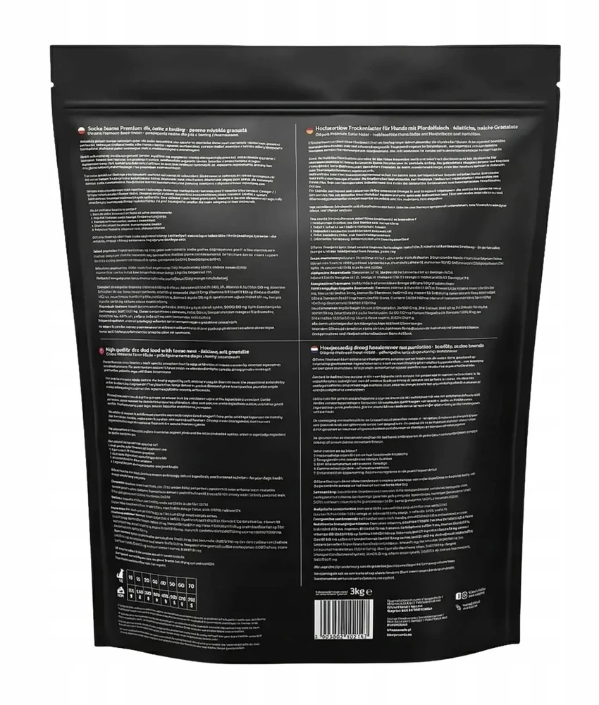 O'Canis SOFT półwilgotna konina šuniui 3kg