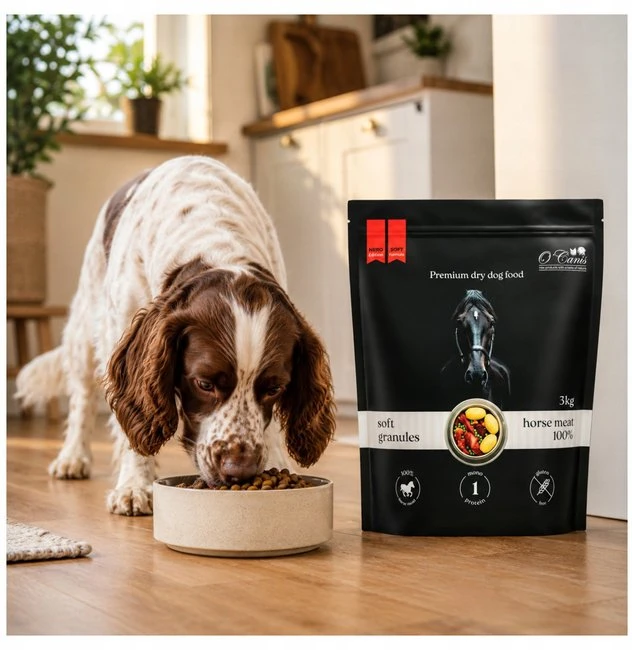O'Canis SOFT półwilgotna konina šuniui 3kg