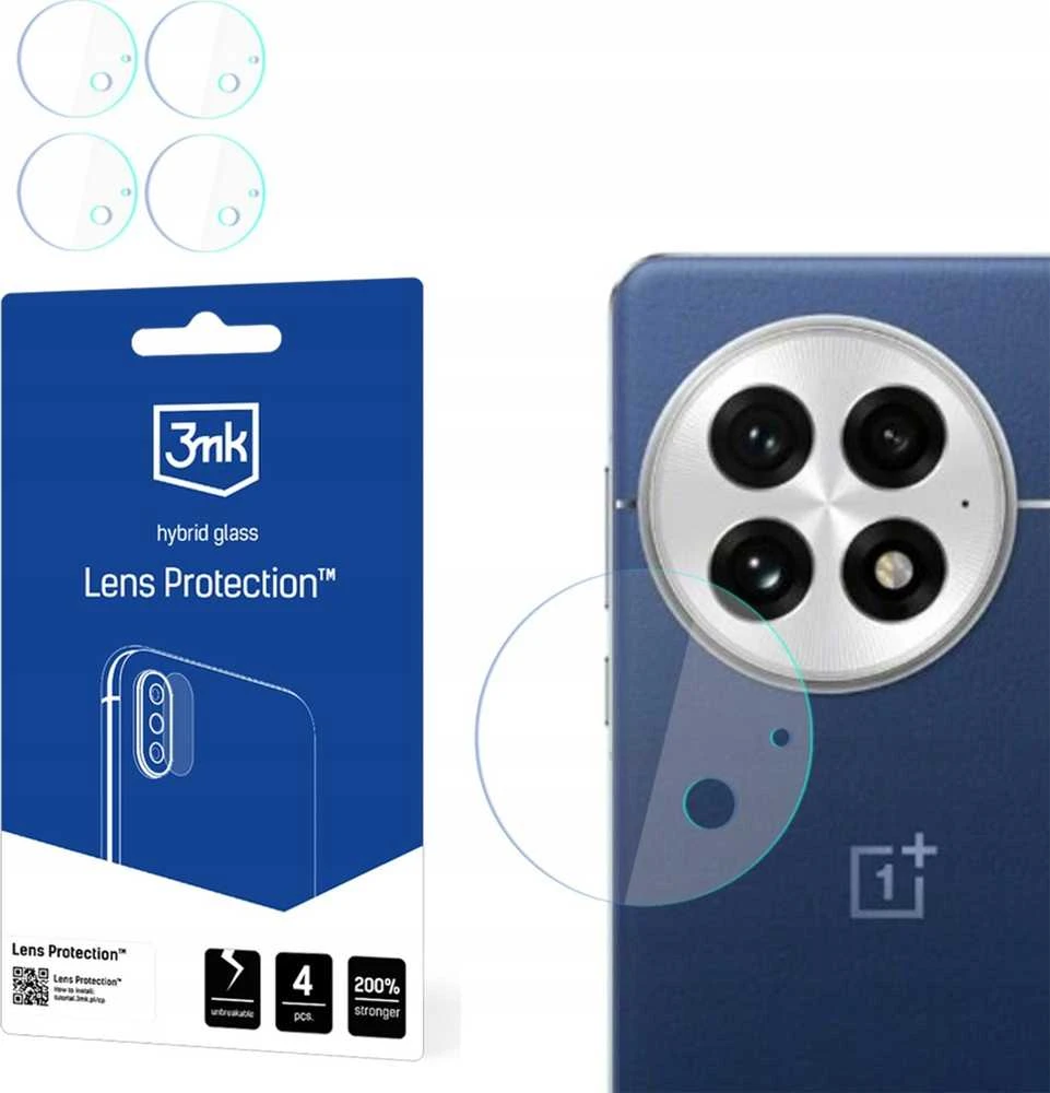 3Mk Protection Hibridinis stiklas fotoaparato objektyvui 3mk objektyvo apsauga, skirtas OnePlus 13