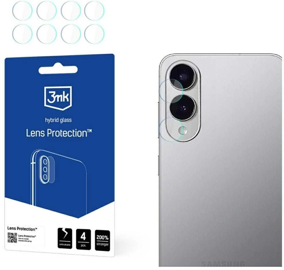 Objektyvas Telefono kameros apsauga 3MK Lens Protect skirta Samsung Galaxy S25 Edge 4vnt