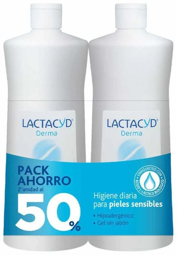 "Lactacyd Derma" vonios gelis 2x1000 ml