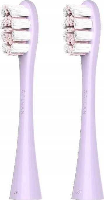 Oclean šepetėlio galvutės, violetinės, 2 vnt.