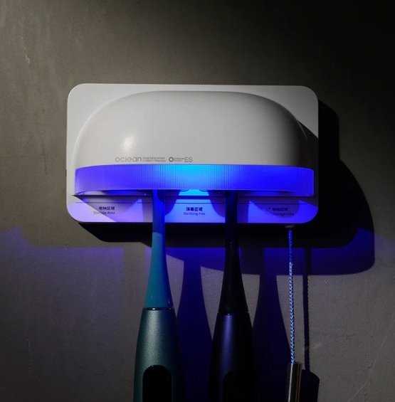 Dantų šepetėlių sterilizatorius Oclean S1, baltas