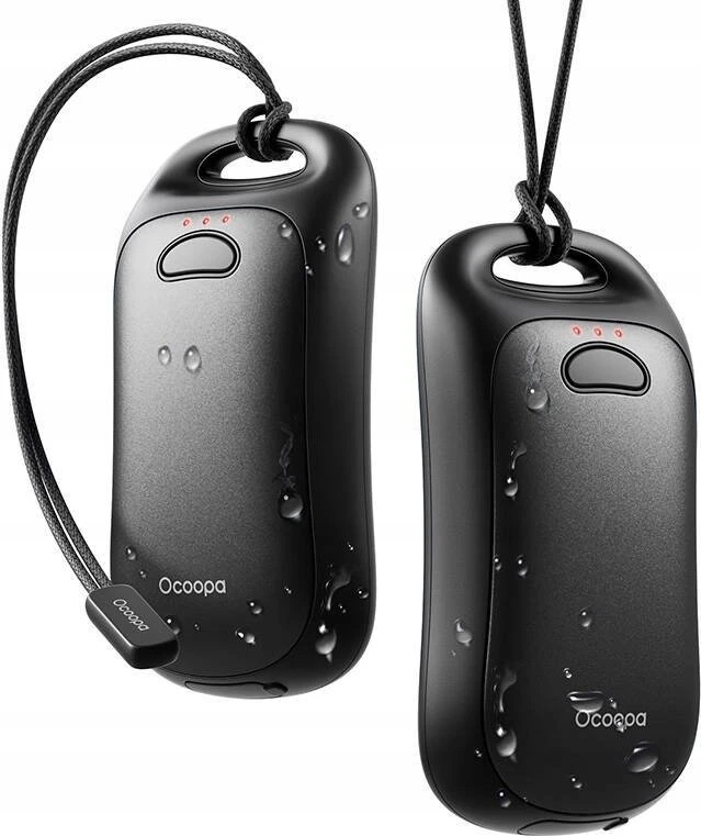 Ocoopa UT4 Urban 2x3000 mAh rankų šildytuvas, USB-C, juodas