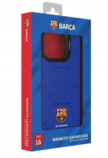 Ocpc „FC Barcelona“ dėklas, skirtas „iPhone 16 Pro“, magnetinis dėklas „MagSafe“ OFCBMCIP16PSE SE