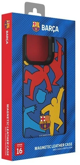 Ocpc „FC Barcelona“ dėklas, skirtas „iPhone 16 Pro Max“, magnetinis dėklas, „MagSafe“ OFCBMCIP16PMSP SP