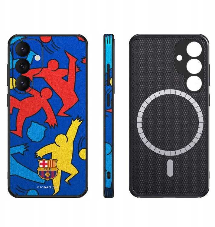 Ocpc „FC Barcelona“ dėklas, skirtas „Samsung Galaxy S25 Plus“, magnetinis dėklas, „MagSafe OCFCBMCS25PSP SP“