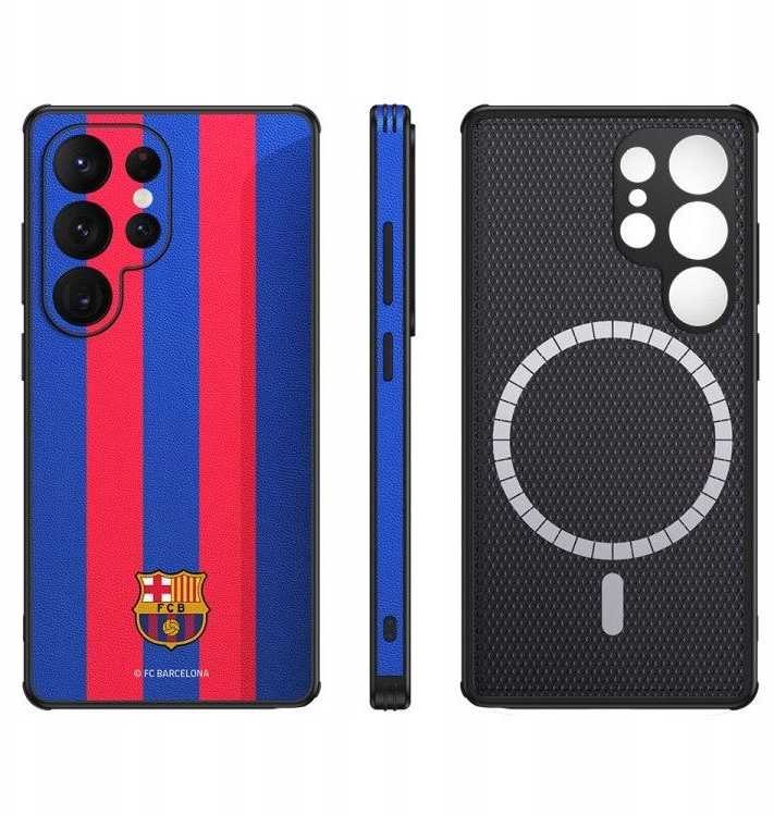 Ocpc „FC Barcelona“ dėklas, skirtas „Samsung Galaxy S25“, magnetinis dėklas „MagSafe OCFCBMCS25USE SE“