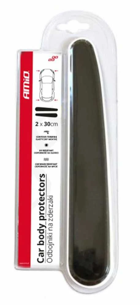 Automobilio bamperio apsaugos 2 x 30 cm, juoda CBP-3 AMIO-02504