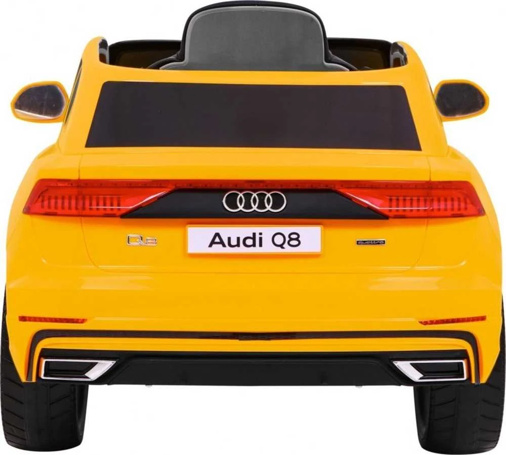 Ramiz Elektrinė mašina vaikams Audi Q8 LIFT geltonos spalvos