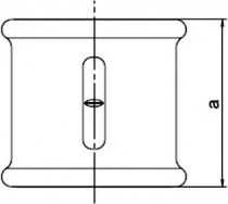 Odlewnia Zawiercie Redukcinė mova M2 2 x 6/4'' juoda