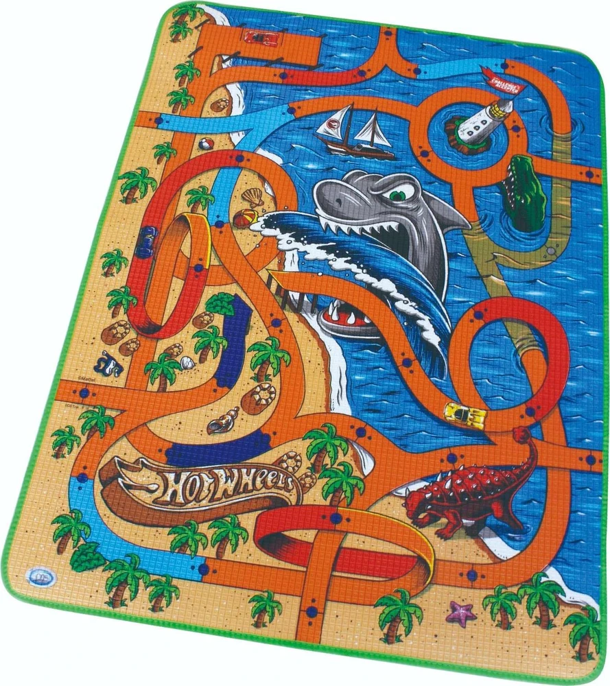 Žaidimų kilimėlis Hot Wheels ODS, 120x90 cm
