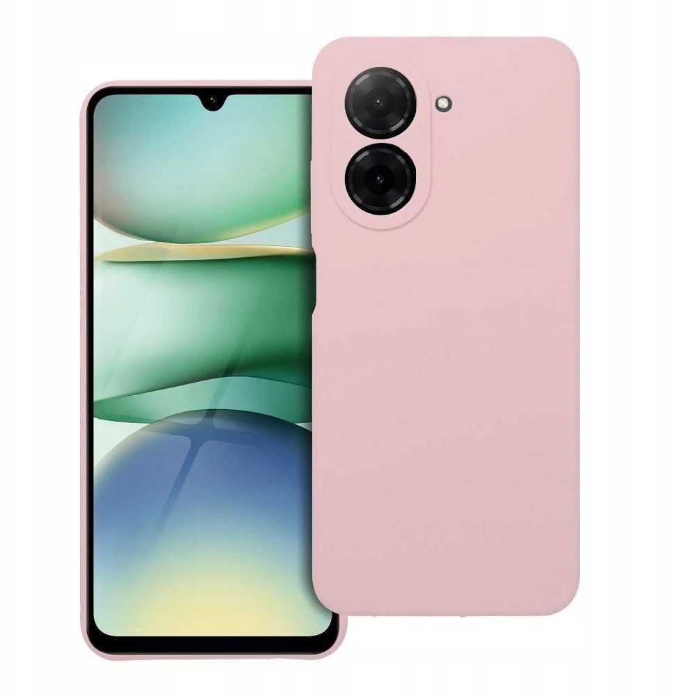Oem 2 mm silikoninis dėklas XIAOMI REDMI A5 (171,7 x 77,8 x 8,26) rausvos spalvos