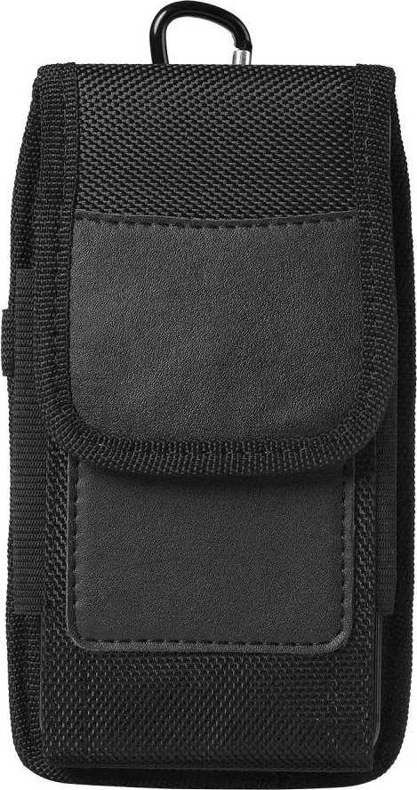Oem Vertical universalus dėklas OXFORD modelis 3 skirtas Apple iPhone 11 / 11 PRO / 12 / 12 PRO / 13 / 13 PRO / Samsung Galaxy A10 / A41 / A50 / A51 / HUAWEI P30 LITE / P40 / P8 / P9 LITE juodos spalvos