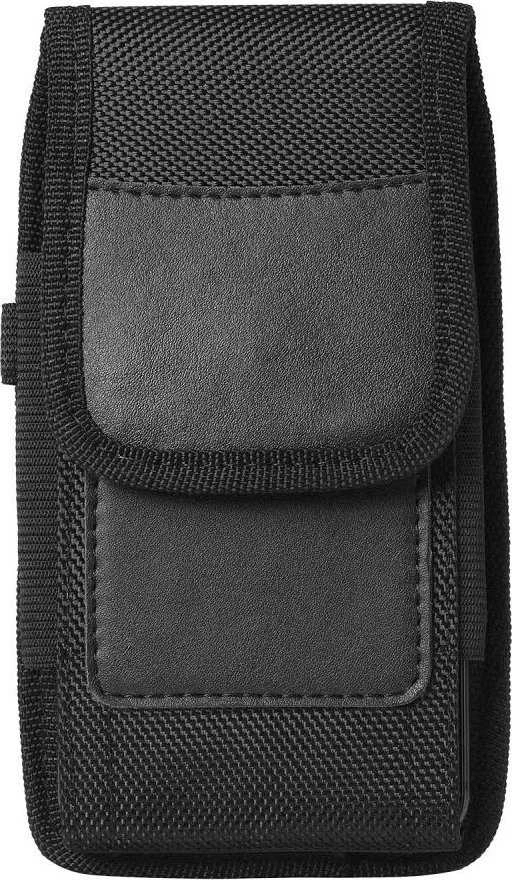Oem Vertical universalus dėklas OXFORD modelis 3 skirtas Apple iPhone 11 / 11 PRO / 12 / 12 PRO / 13 / 13 PRO / Samsung Galaxy A10 / A41 / A50 / A51 / HUAWEI P30 LITE / P40 / P8 / P9 LITE juodos spalvos