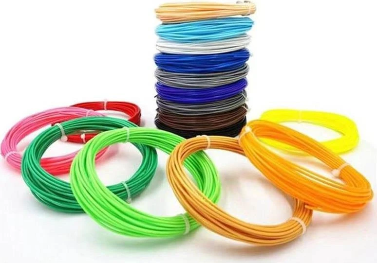 Telcon OEM 3D PE12 rašiklio užpildai, 36m - rinkinys (3m x 12 spalvų)