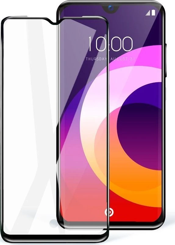 OEM 5D visiškai klijuojamas grūdintas stiklas iPhone 15 PLUS keraminis stiklas juodas
