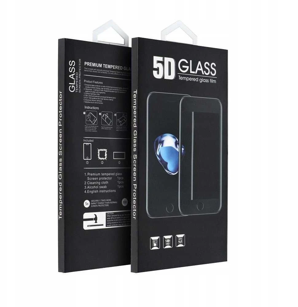 Oem 5D Full Glue Apsauginis stiklas - skirtas Xiaomi Redmi 14C juodas