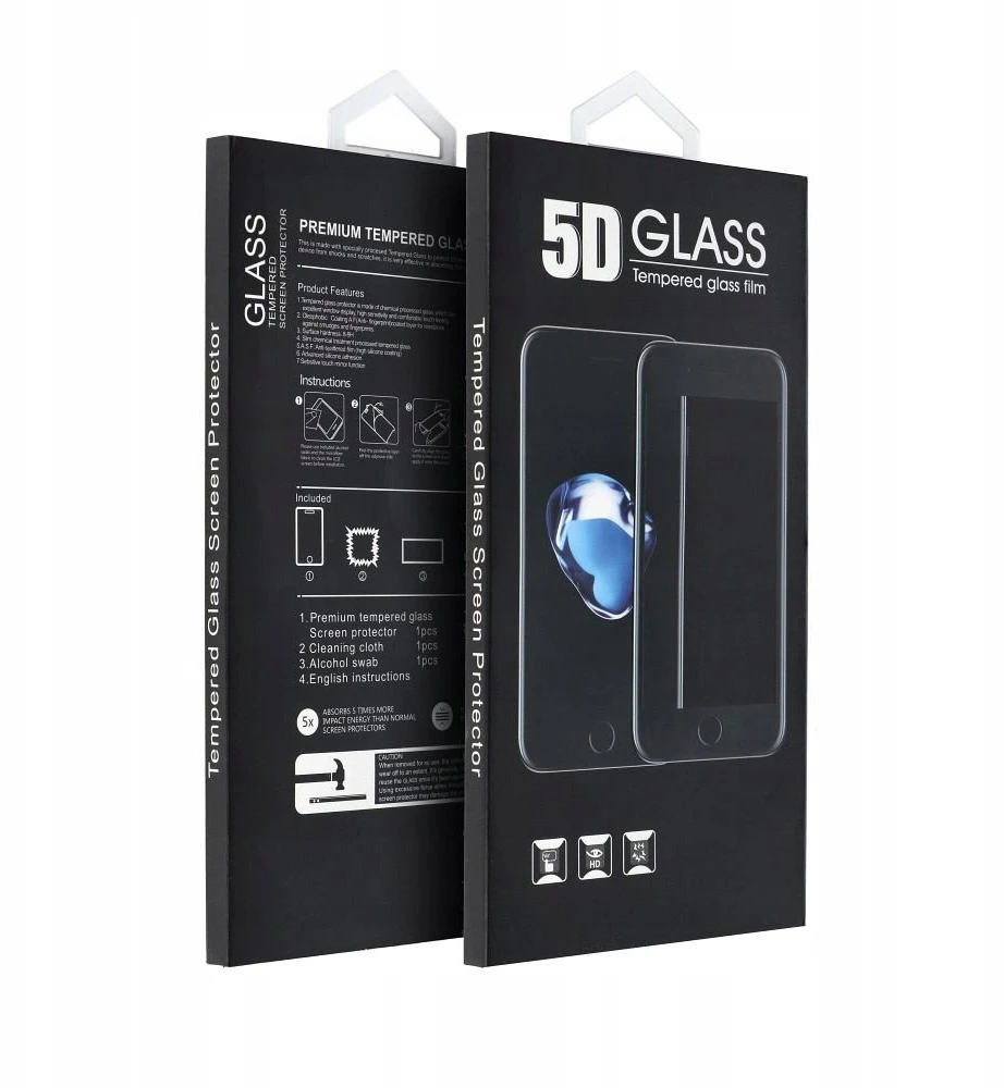 Oem 5D Full Glue Apsauginis stiklas - skirtas Samsung Galaxy S25 juodas