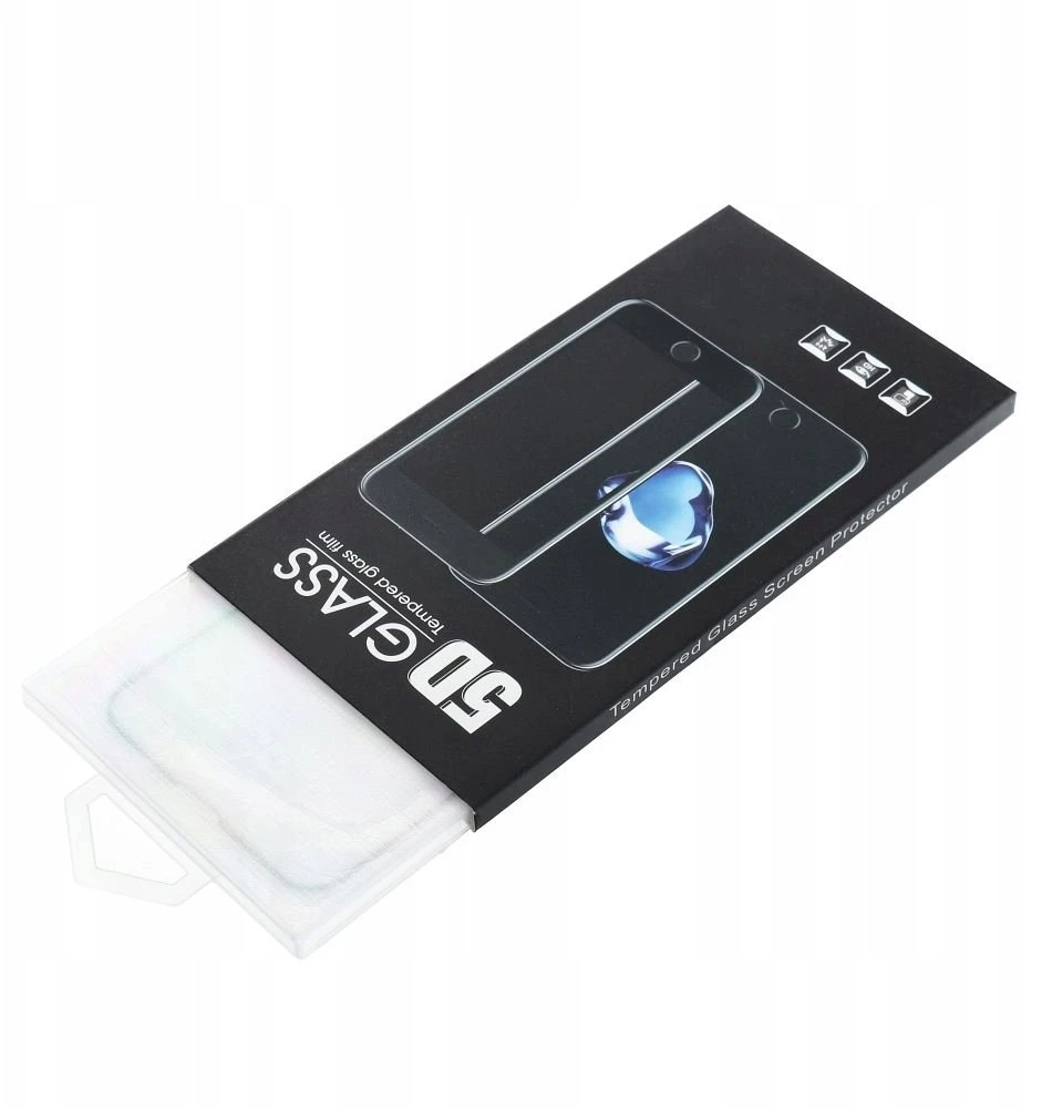Oem Grūdintas stiklas 5D Full Glue do Xiaomi Redmi NOTE 15 PRO PLUS 5G Tempered Glass juoda