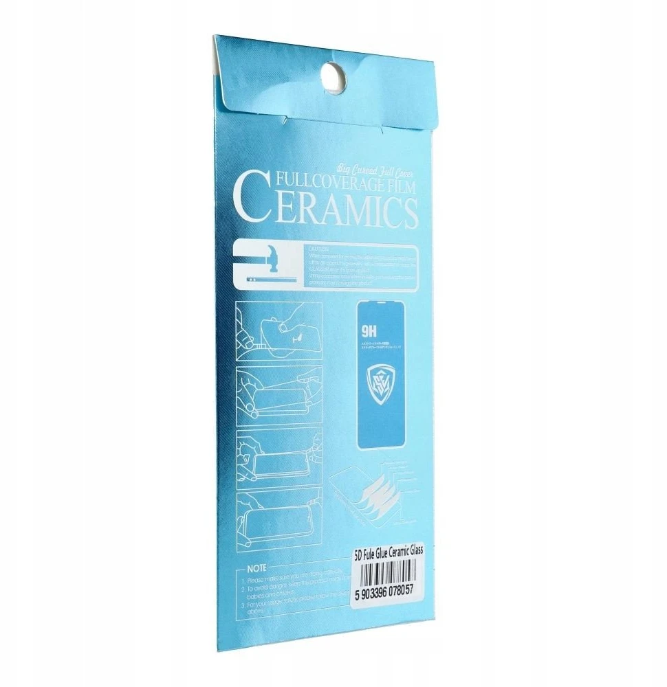 Oem 5D Full Glue Apsauginis stiklas - skirtas Xiaomi Redmi Note 13 Pro+ 5G juodas