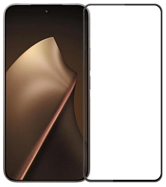 OEM 5D grūdintas stiklas Motorola Edge 60 Neo juodas