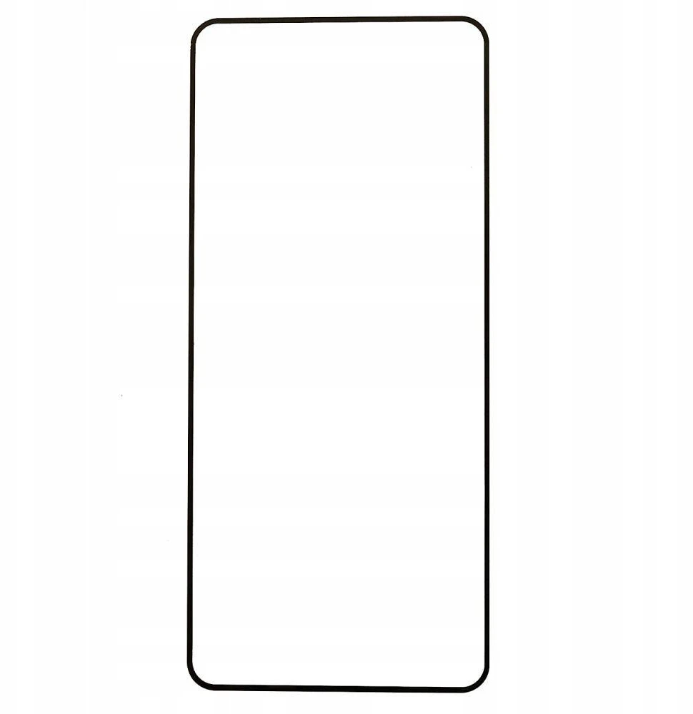 OEM 5D grūdintas stiklas Motorola Edge 60 Pro (juodas)