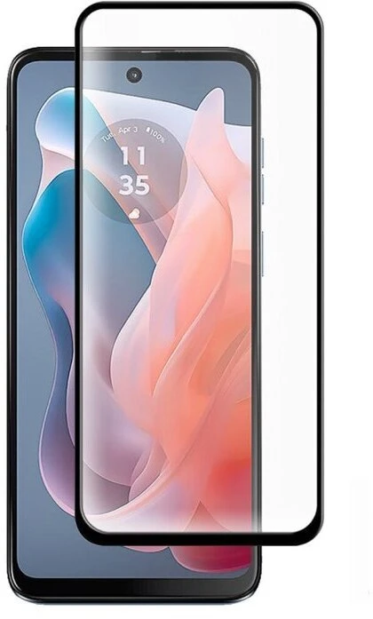 OEM 5D grūdintas stiklas Motorola Edge 60 Neo juodas