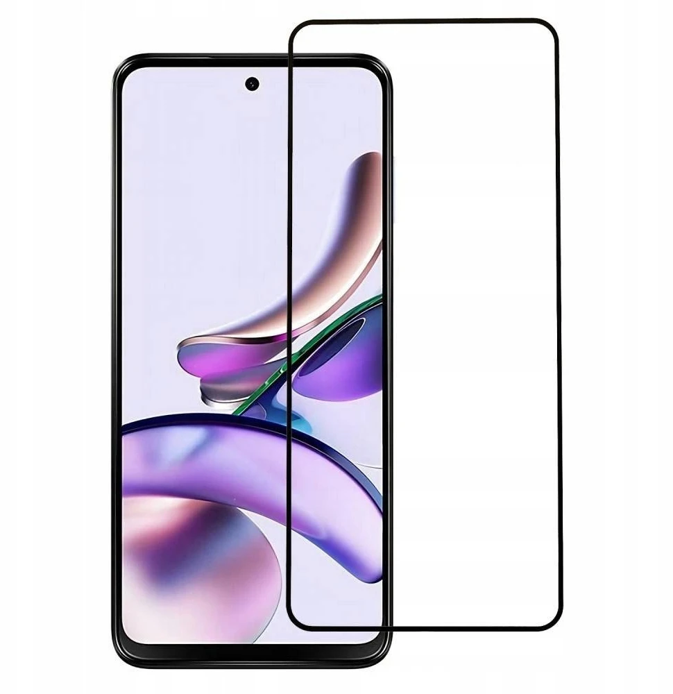 OEM 5D grūdintas stiklas Motorola Edge 60 Pro (juodas)