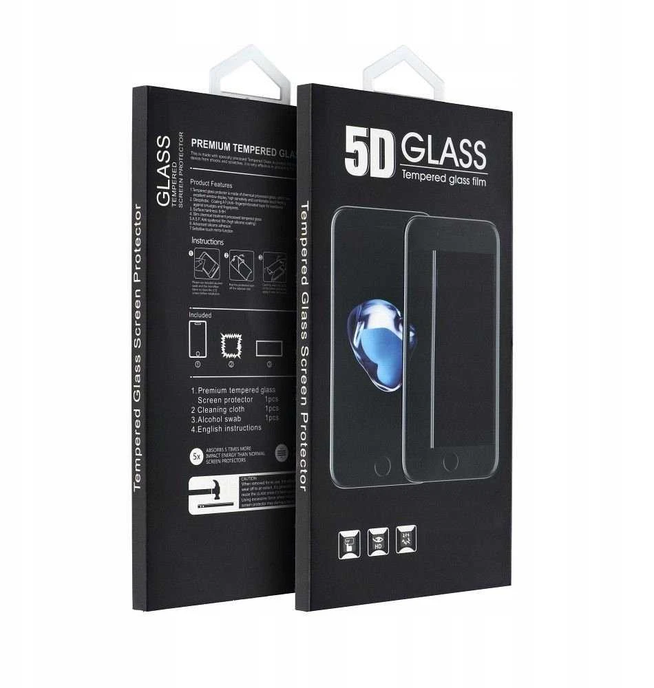 Oem Grūdintas stiklas 5D Full Glue do Xiaomi Redmi NOTE 14S Tempered Glass juoda