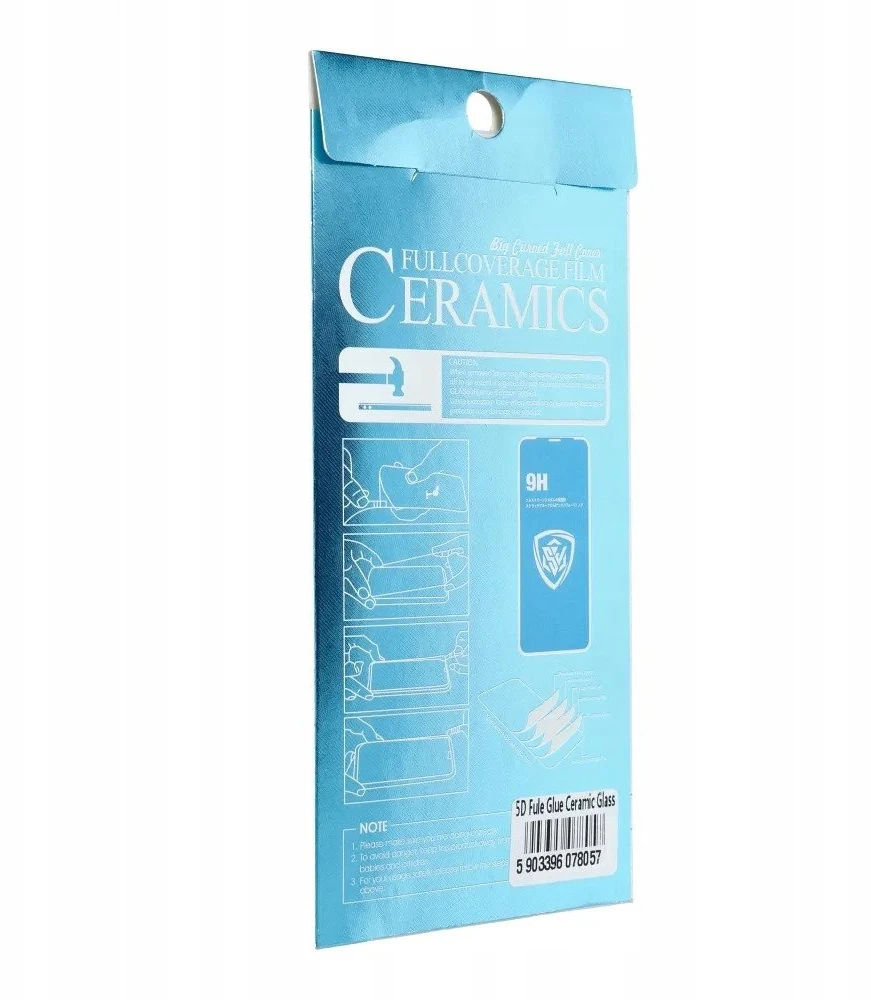 Oem 5D Full Glue Keramikinis stiklas - skirtas Samsung Galaxy S25 juodas