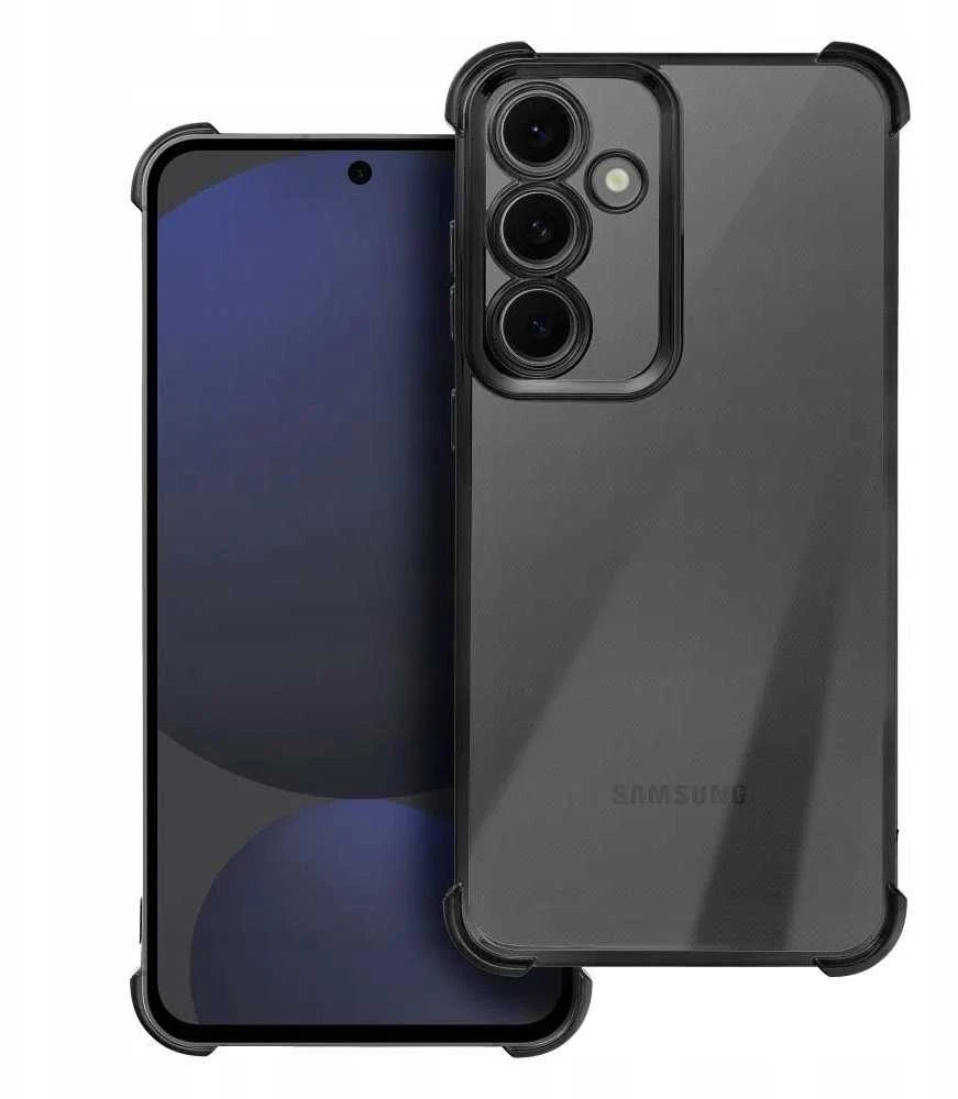 Oem Dėklas ANTISHOCK ELECTRO skirtas Samsung Galaxy S25 Edge juodos spalvos