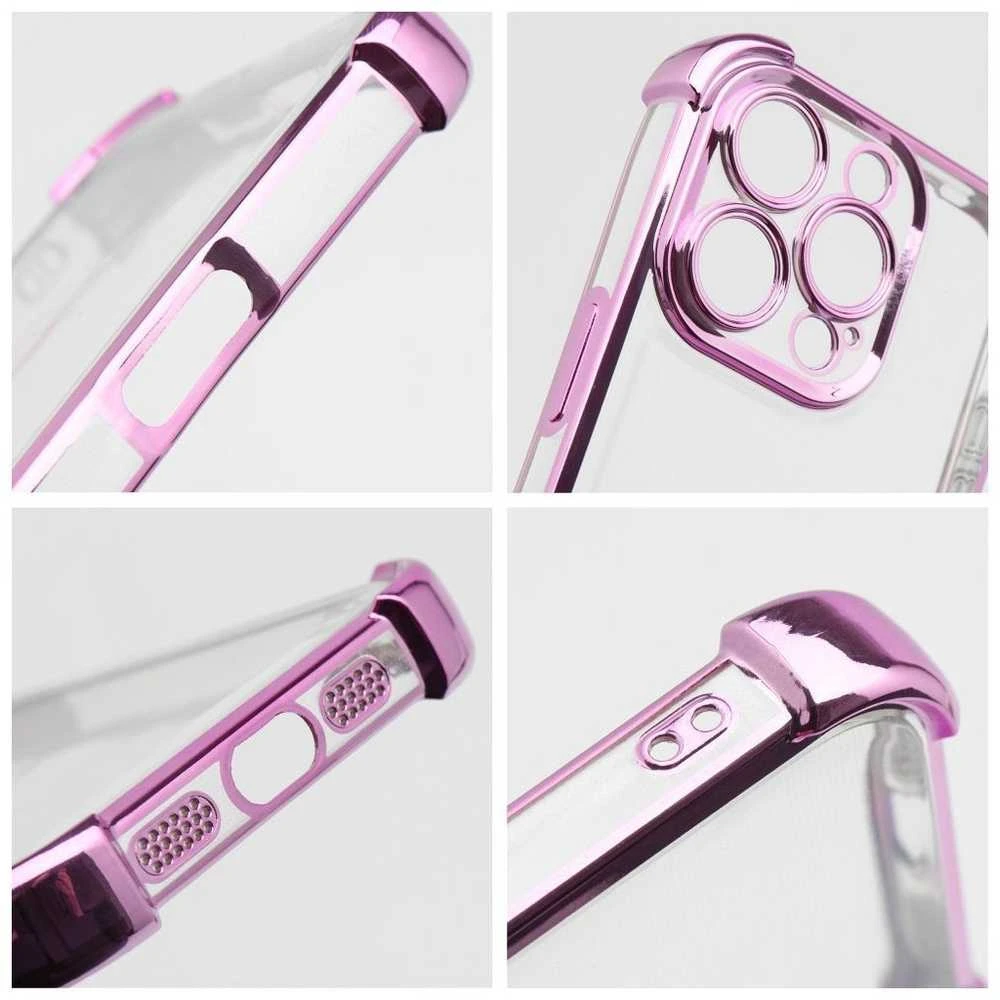 Dėklas Oem Case for iPhone 16e (SE 4 2025) / 17e Antishock Electro violetinė
