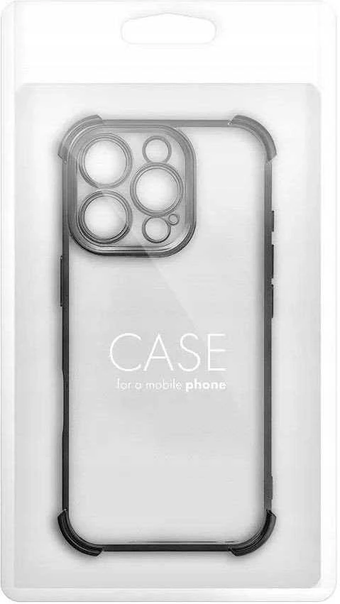 Oem Originalus dėklas, skirtas iPhone 16e (SE 4 2025) / 17e, atsparus smūgiams, juodas