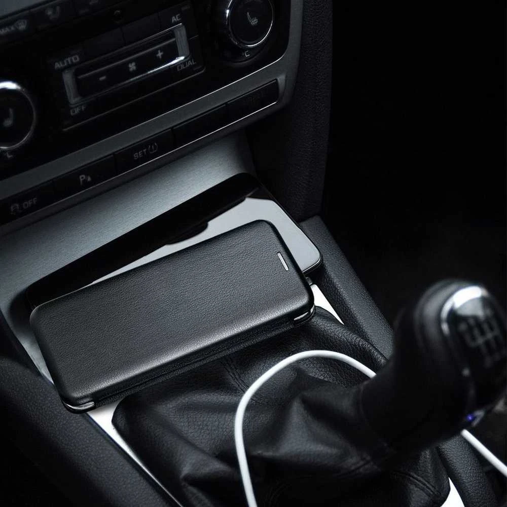 OEM atverčiamas dėklas iPhone 14 PLUS Elegance Book juodas